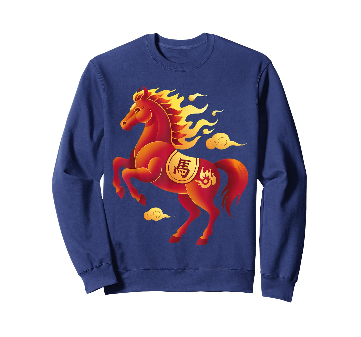 Fire Horse Red Chinese Zodiac Lunar New Year 2026 T-Shirt