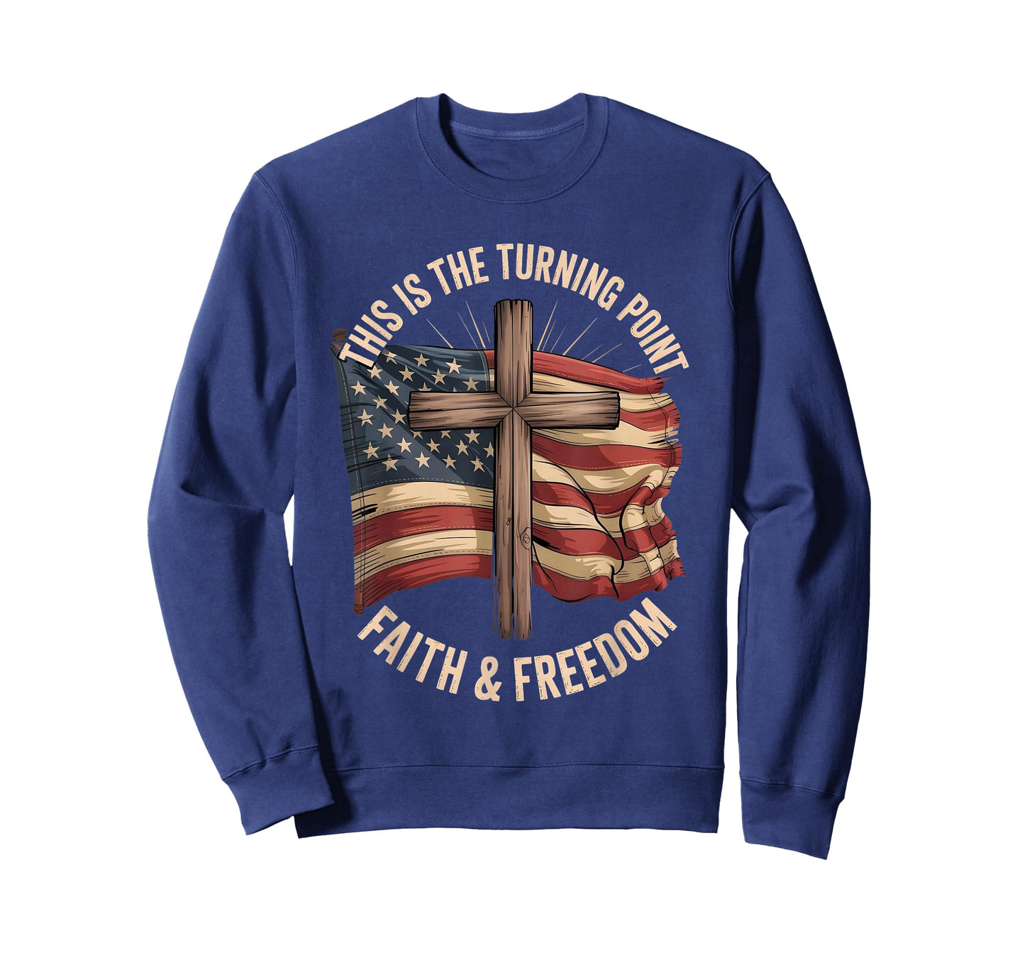 This is The Turning Point Patriotic Faith USA T-Shirt