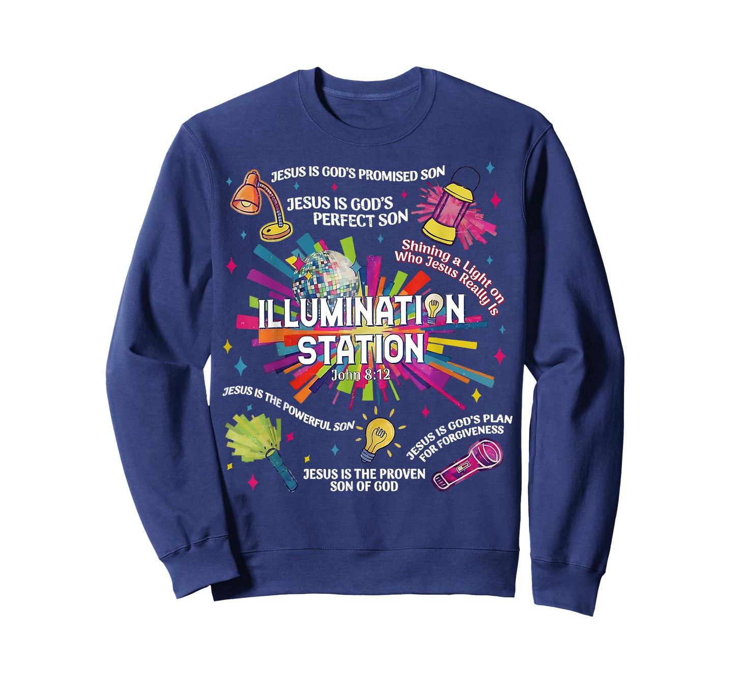 Illumination Station VBS 2026 Bible School Christian Lights T-Shirt