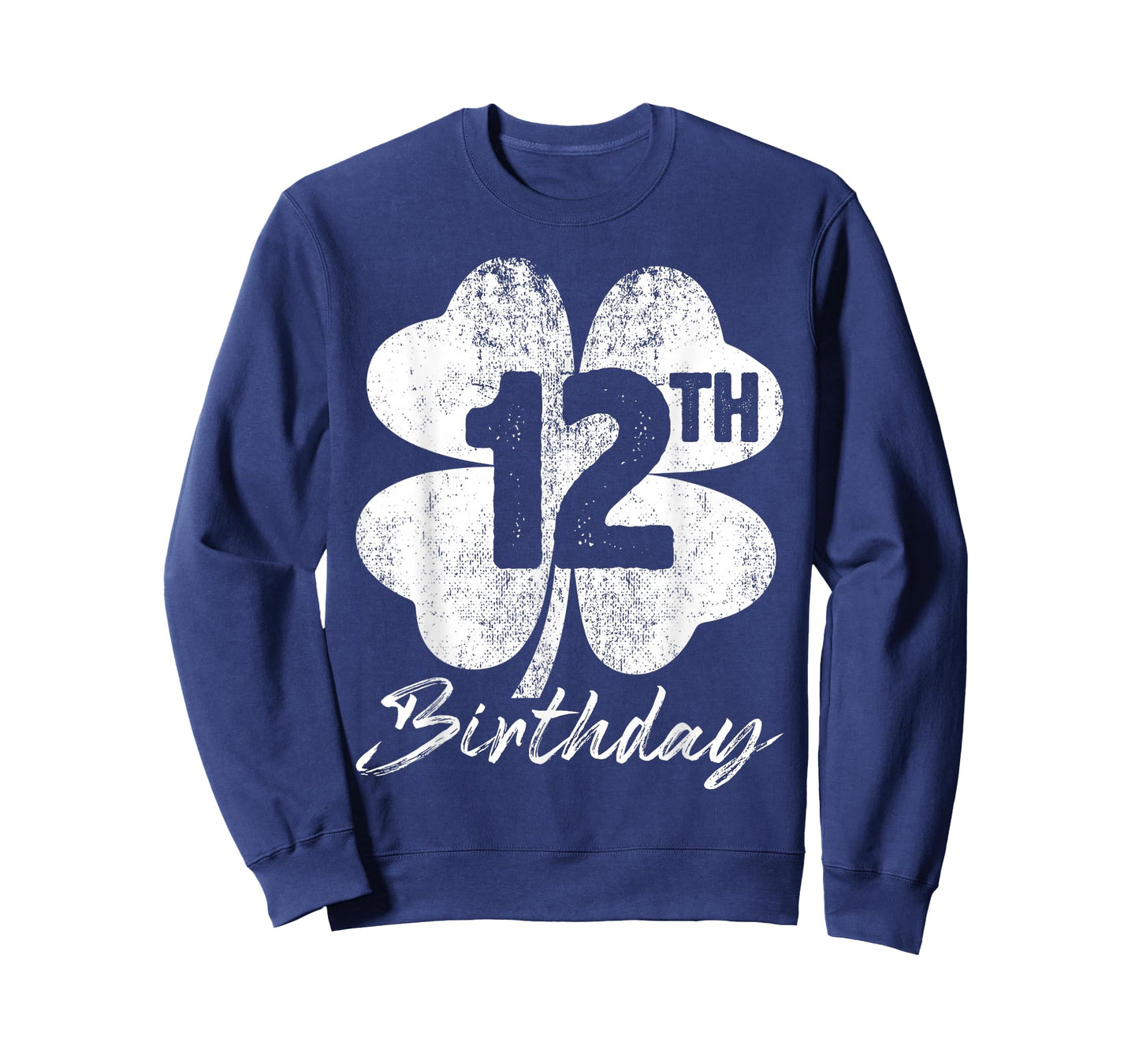 Funny 12th Birthday Shamrock St Patrick's Day Boys Girls T-Shirt