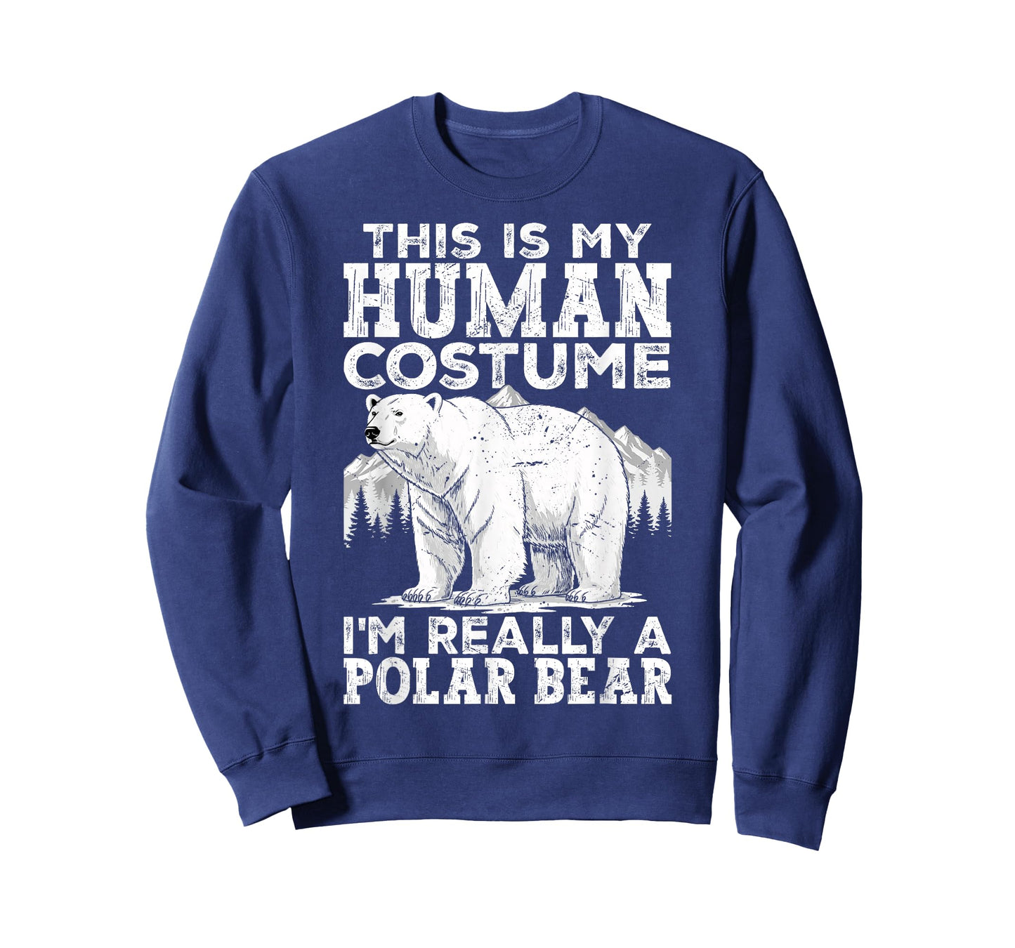Polar Bear Costume for Men Women Kids Polar Bear Lover T-Shirt
