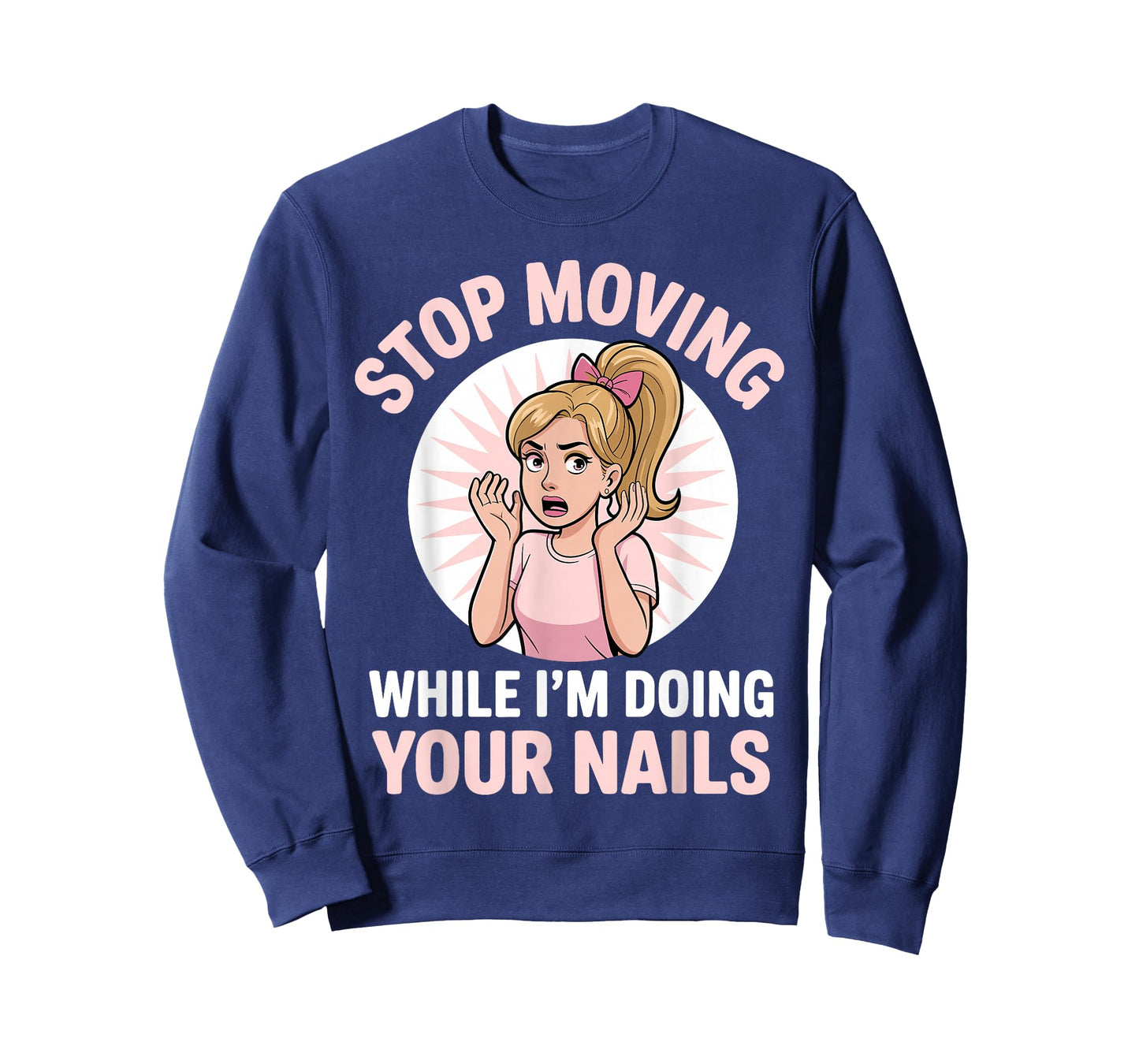 Cool Nail Tech Art for Women Girl Manicurist Nail Technician T-Shirt