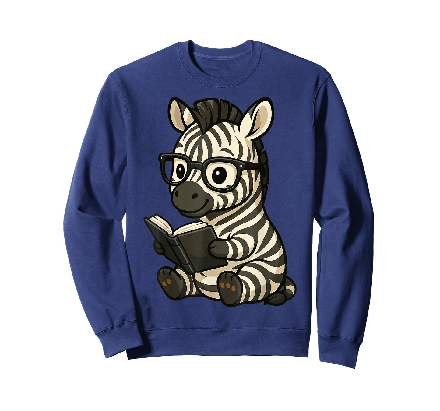 Zebra Reading Book Lover T-Shirt