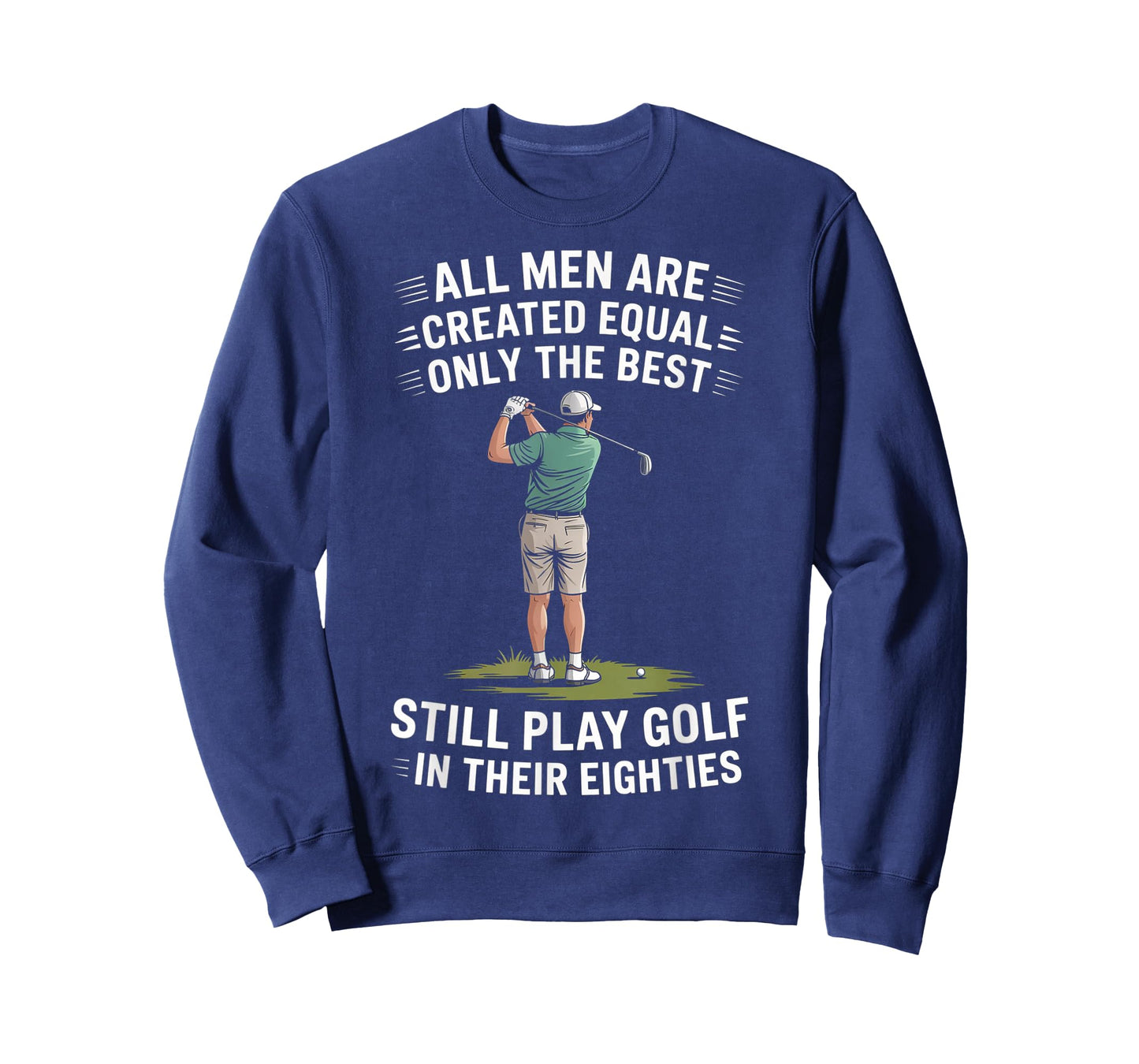 Best Men Play Golf Eighties Golfer Golfing T-Shirt