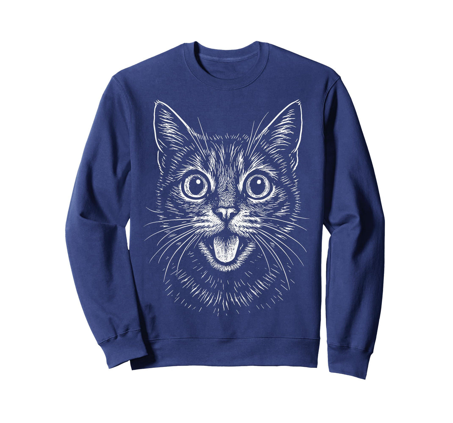 Funny Cute Cat Face T-Shirt