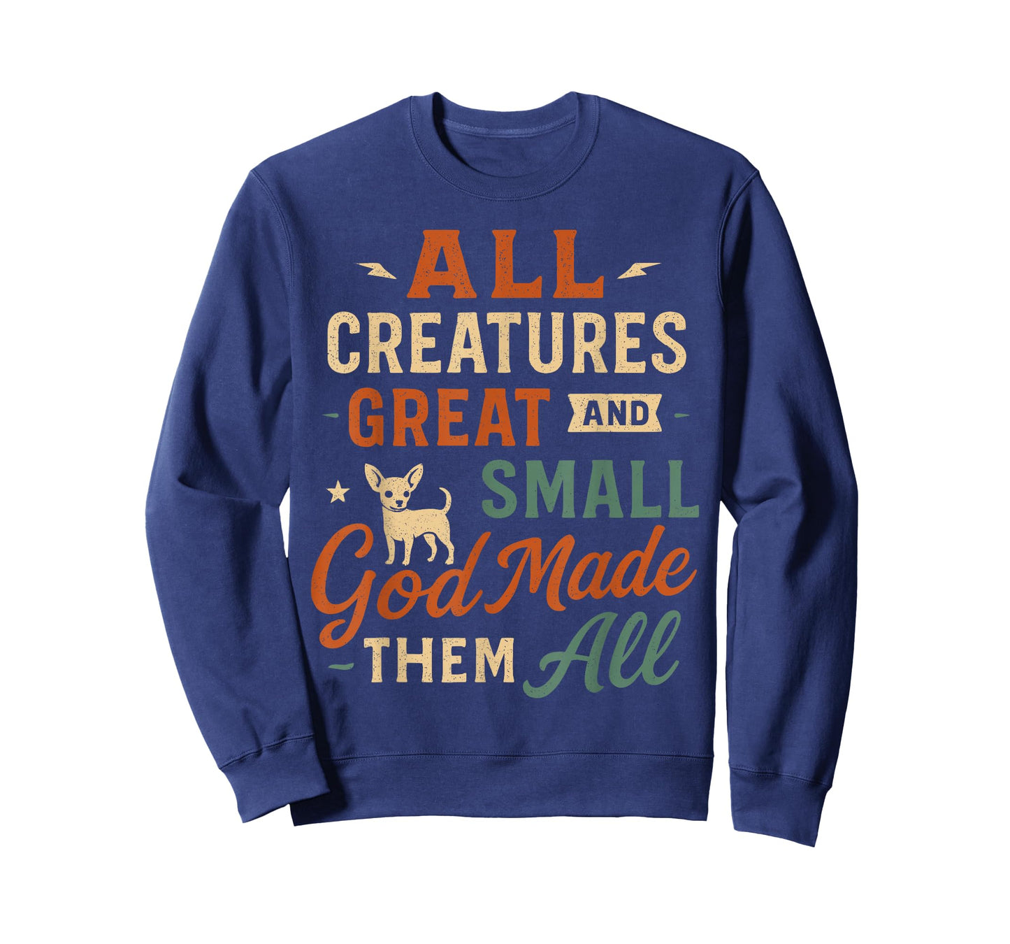 All Creatures Great and Small - Vintage Christian Animal T-Shirt