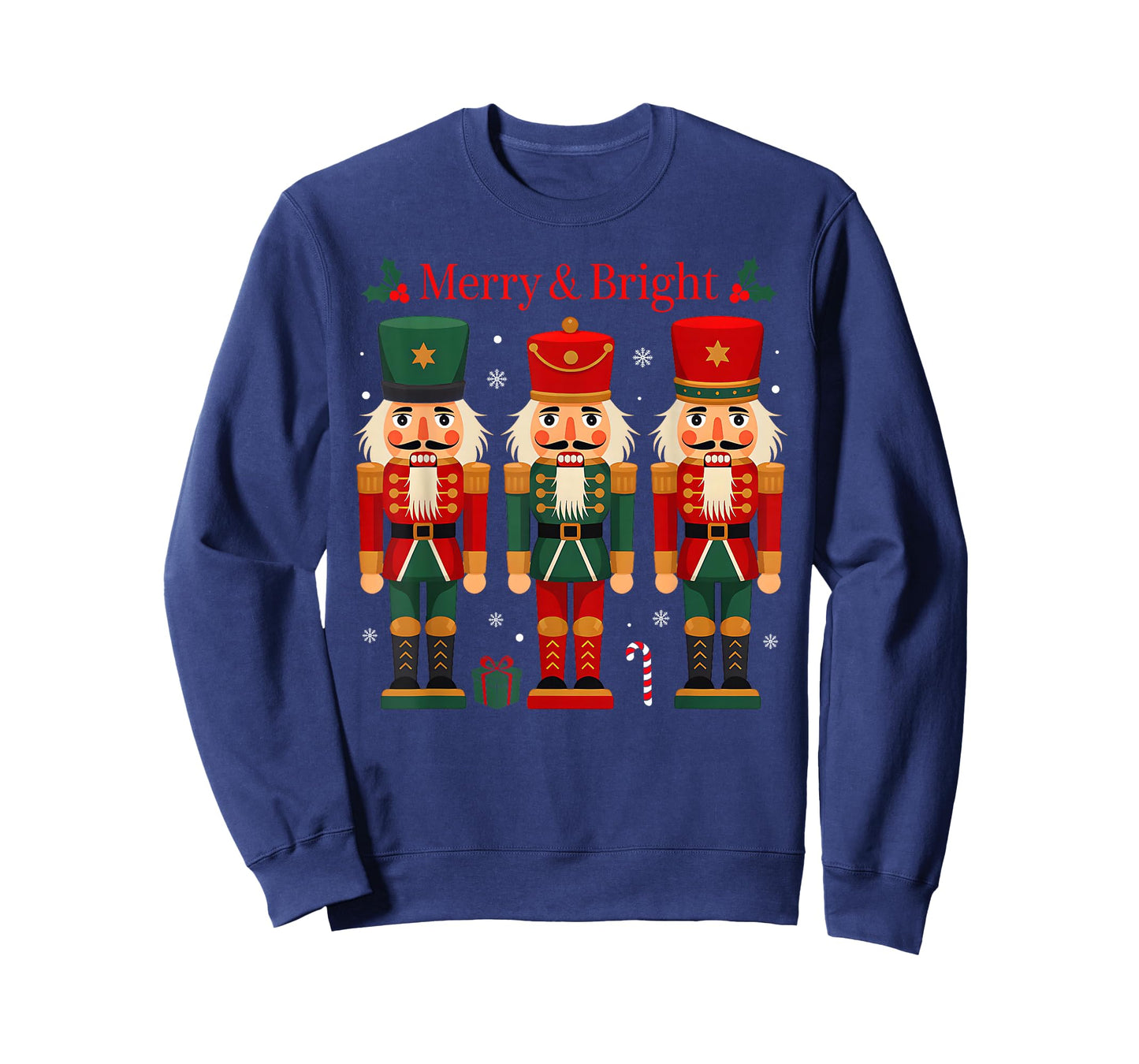 Merry & Bright Nutcracker Christmas Ballet Dance Xmas Pajama T-Shirt