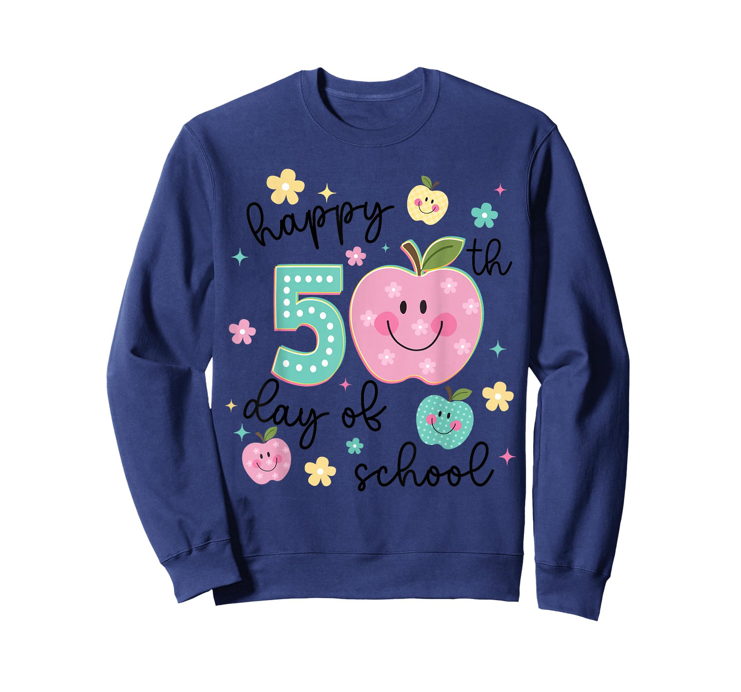 Happy 50th Day of School 50 Days Smarter Teacher Boy Girl T-Shirt