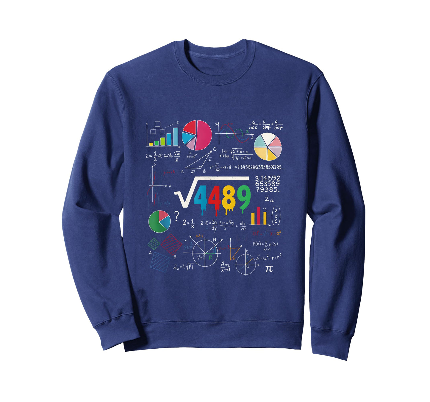 Six Seven Math Teacher 67 Meme Square Root 4489 Slang T-Shirt