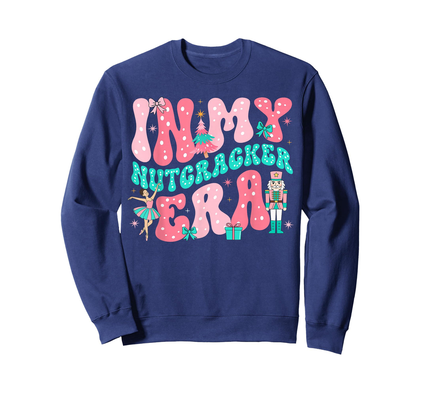 Pink Nutcracker Squad in My Nutcracker Era Christmas Women T-Shirt
