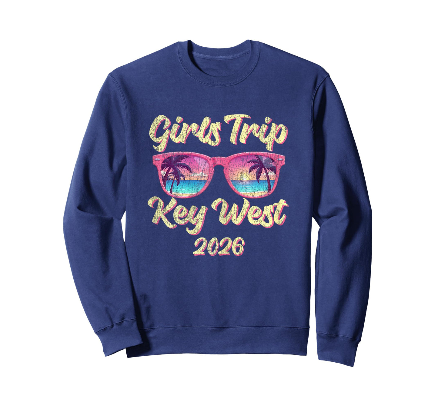 Sunglasses Weekend Beach Girls Trip Key West 2026 Florida T-Shirt