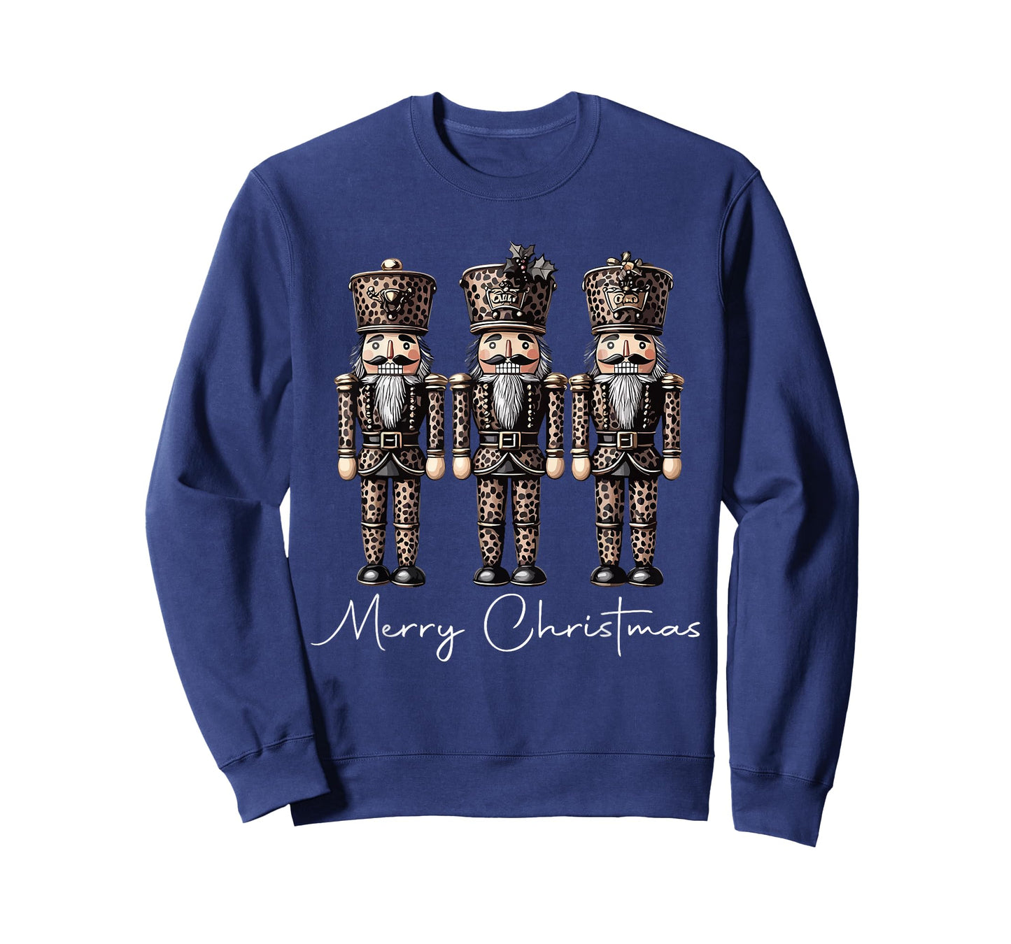 Funny Retro Leopard Nutcrackers Ballet Sugar Plum Fairy Xmas T-Shirt