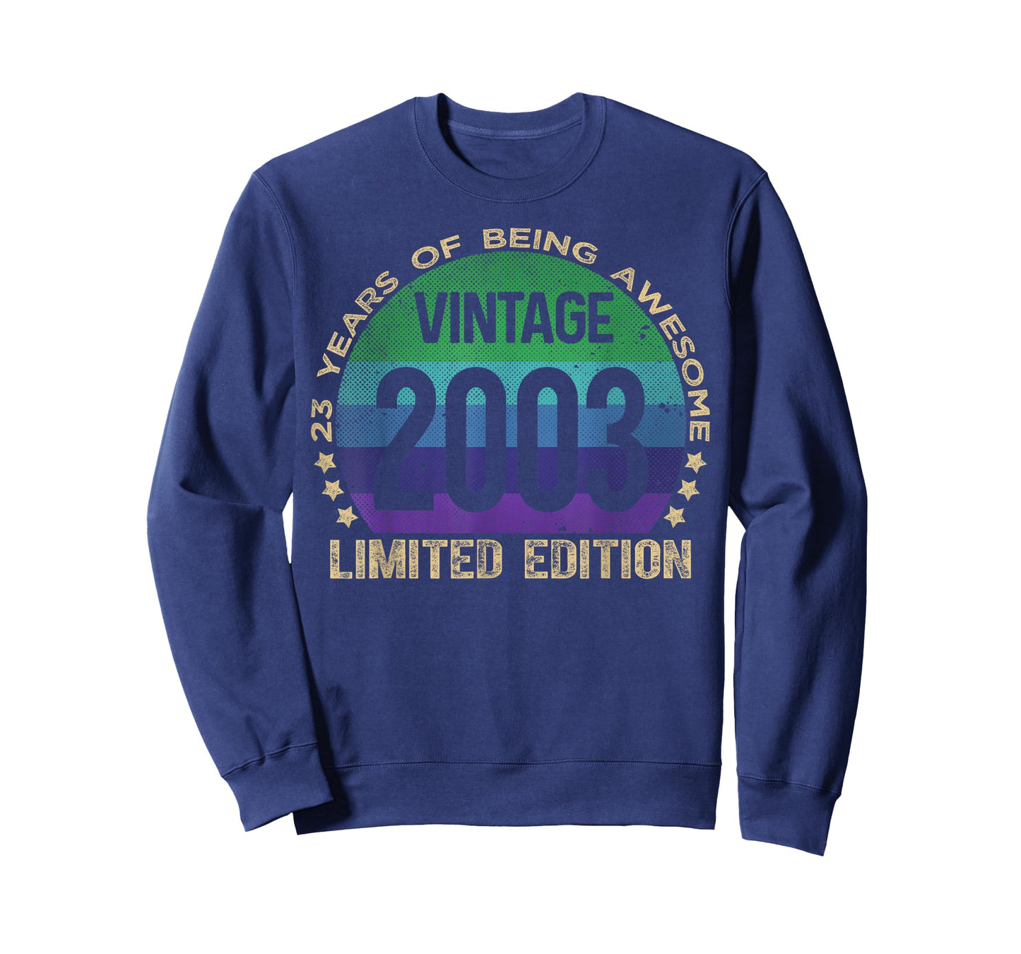 23 Year Old Gifts Vintage 2003 Limited Edition 23rd Birthday T-Shirt