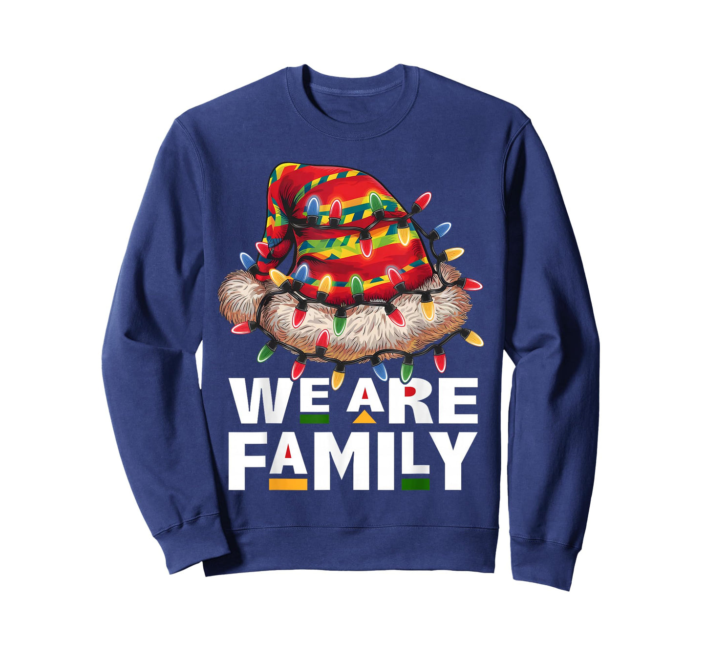 We are Family African Dope Black Christmas Matching Family T-Shirt