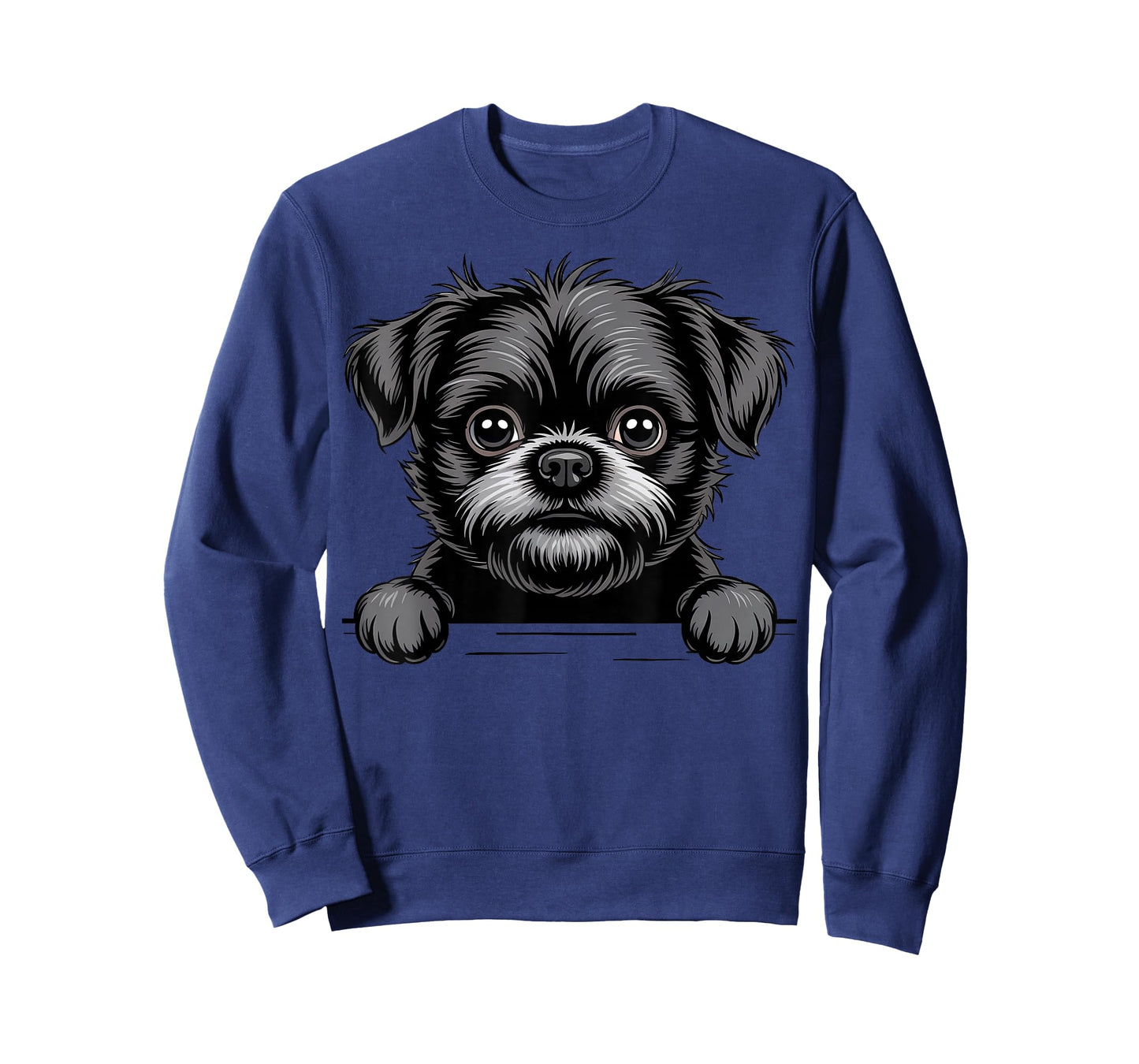 Affenpinscher Funny Peeking Pocket Puppy Monkey Dog Lover T-Shirt