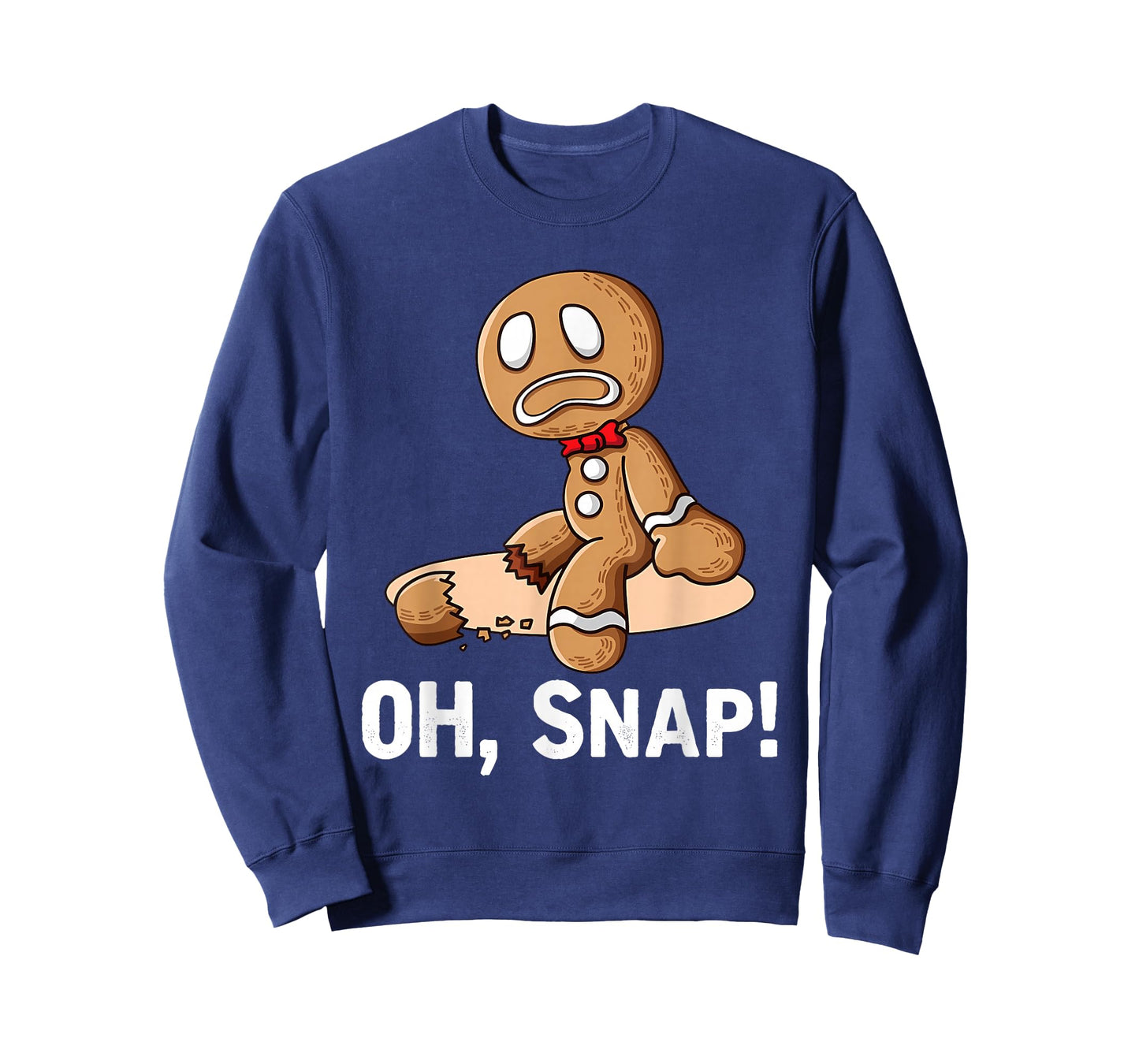 Gingerbread Man Oh Snap Christmas Funny Cookie Baking Gift T-Shirt