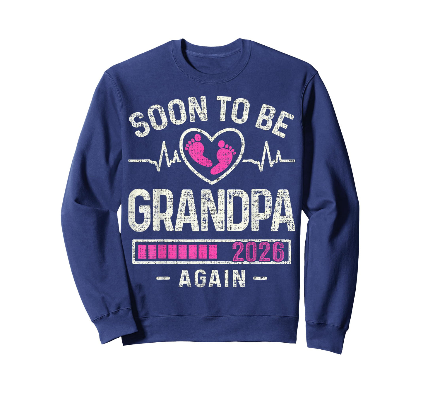 Soon to Be Grandpa Again 2026 Expecting Baby Grandfather T-Shirt
