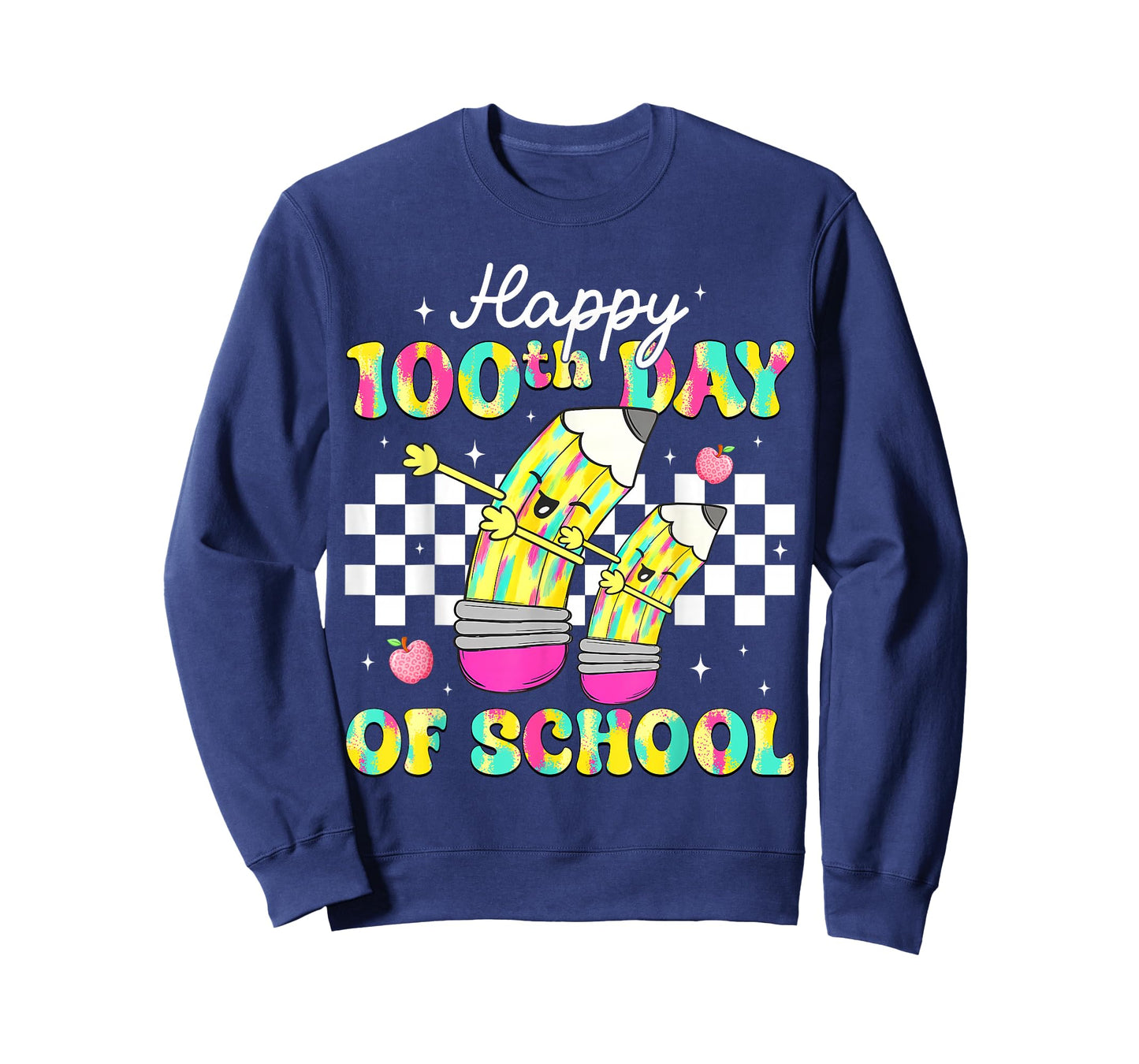 100 Days of School for Teacher Kids Girls Students Boys T-Shirt