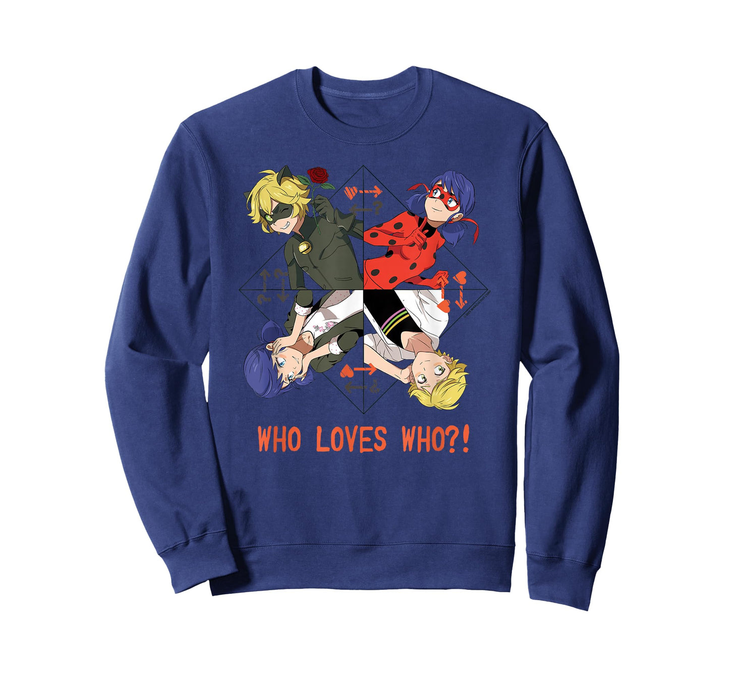 Miraculous Who Loves Who Marinette Adrien T-Shirt