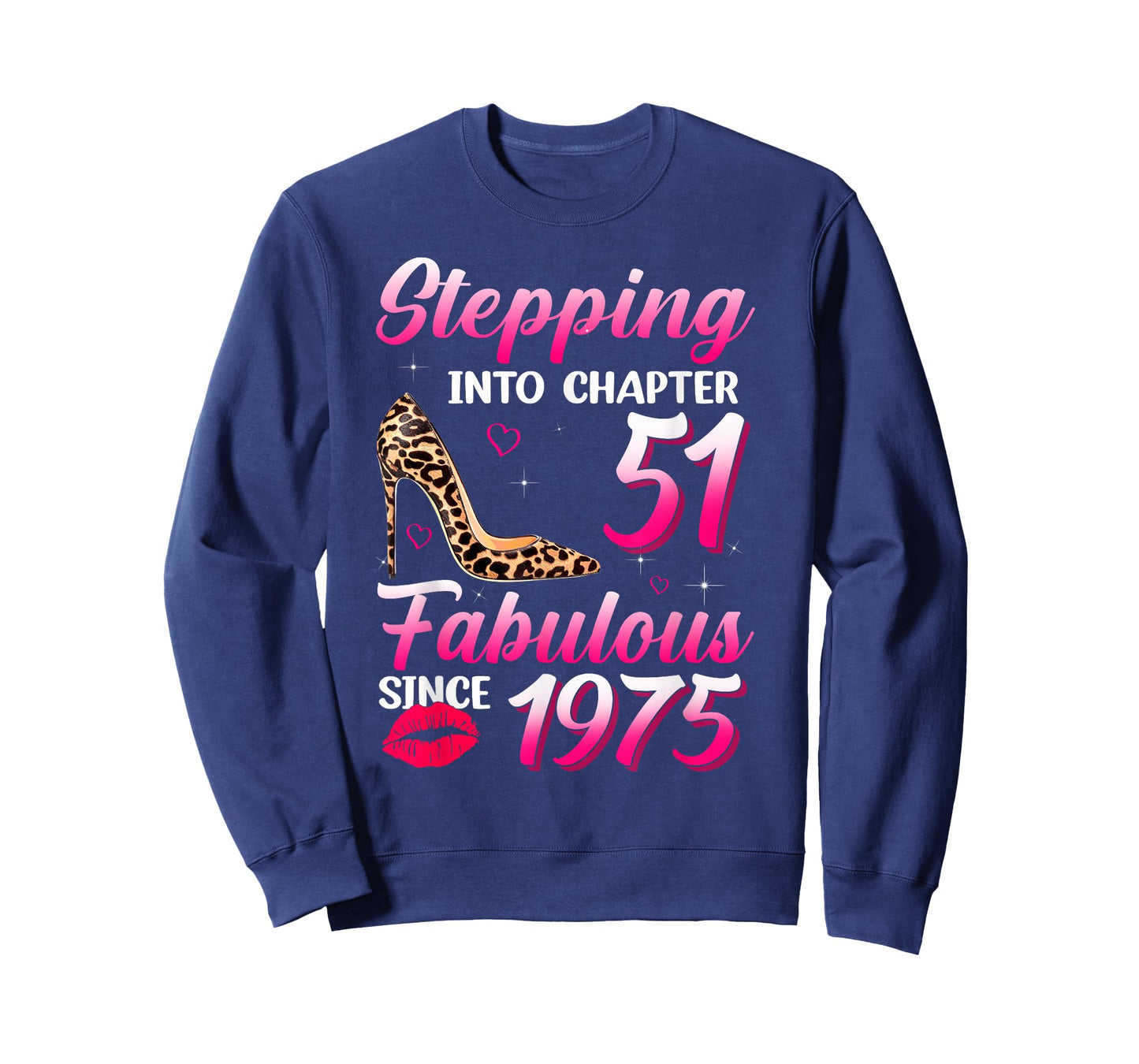 Stepping Into Chapter 51 Fabulous Since 1975 51st Birthday T-Shirt