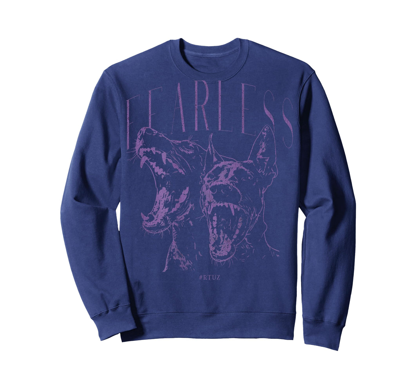 Back Print Streetwear Fashion Vintage Women Men Dog Doberman T-Shirt