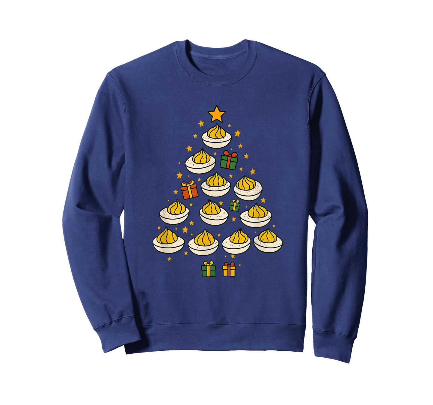 You Know Why I'm Here | Funny Deviled Christmas Eggs Tree T-Shirt