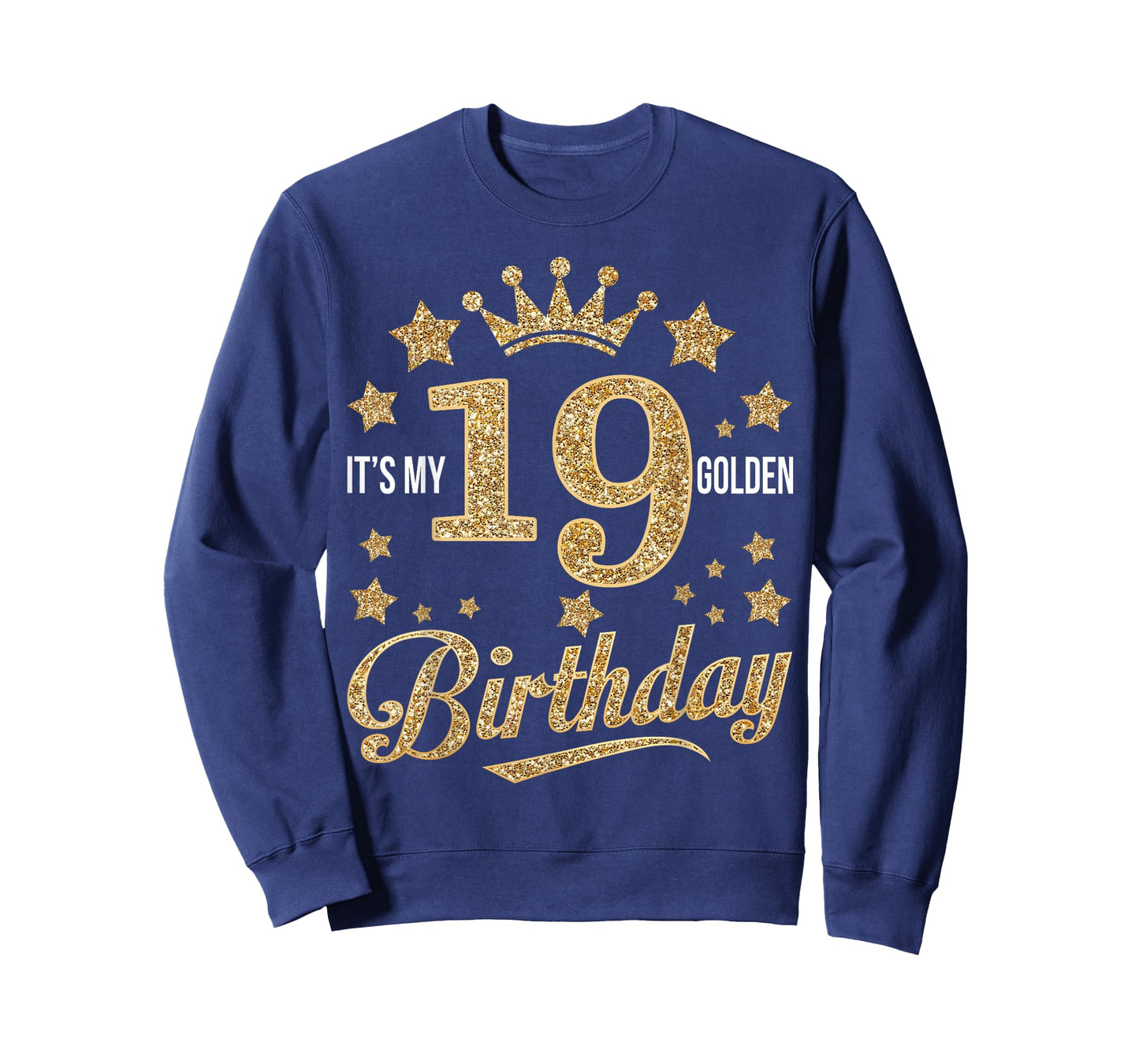 It's My 19th Golden Birthday 19 Year Old Bday Groovy T-Shirt
