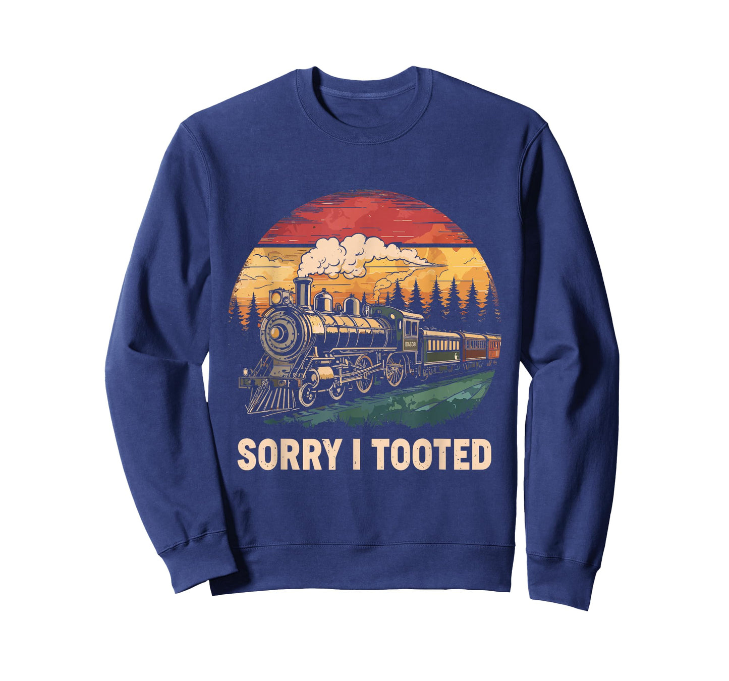 Sorry I Tooted Funny Train Lover Boys Men Collector Railroad T-Shirt