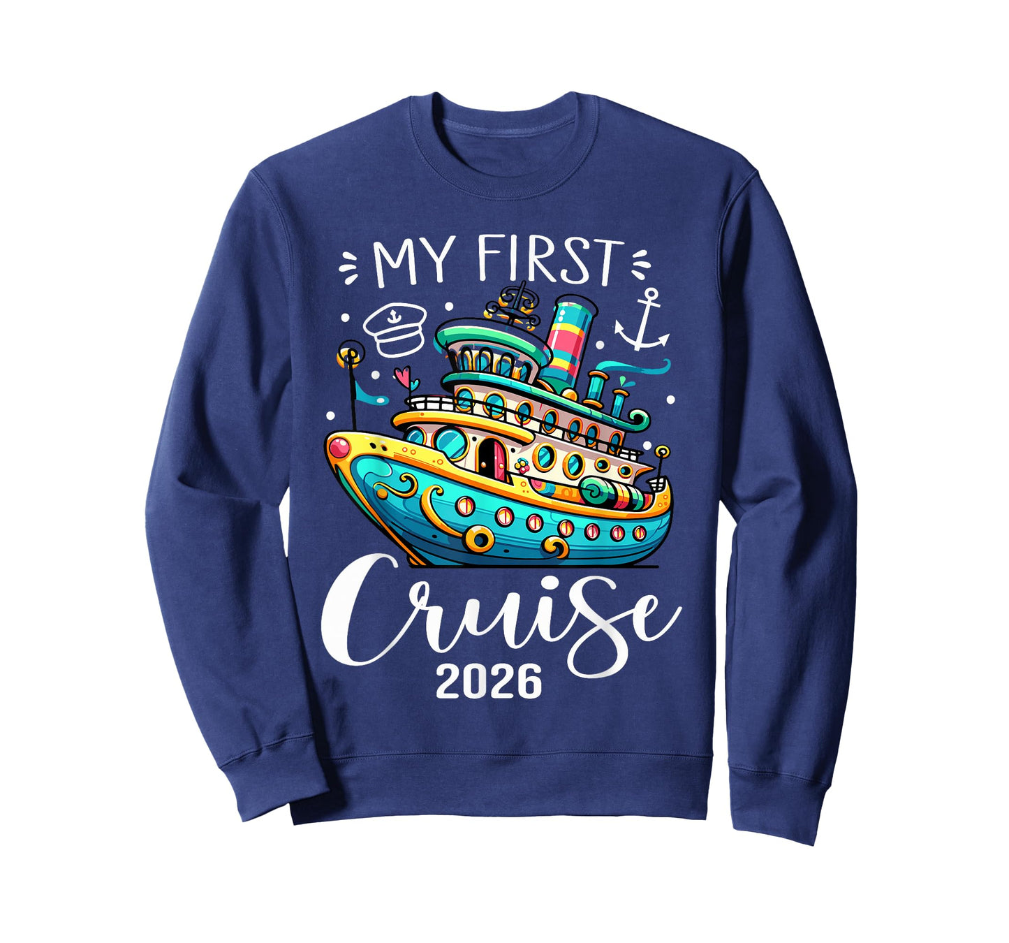 My First Cruise 2026 Cute Family Kids Cruising Vacation T-Shirt