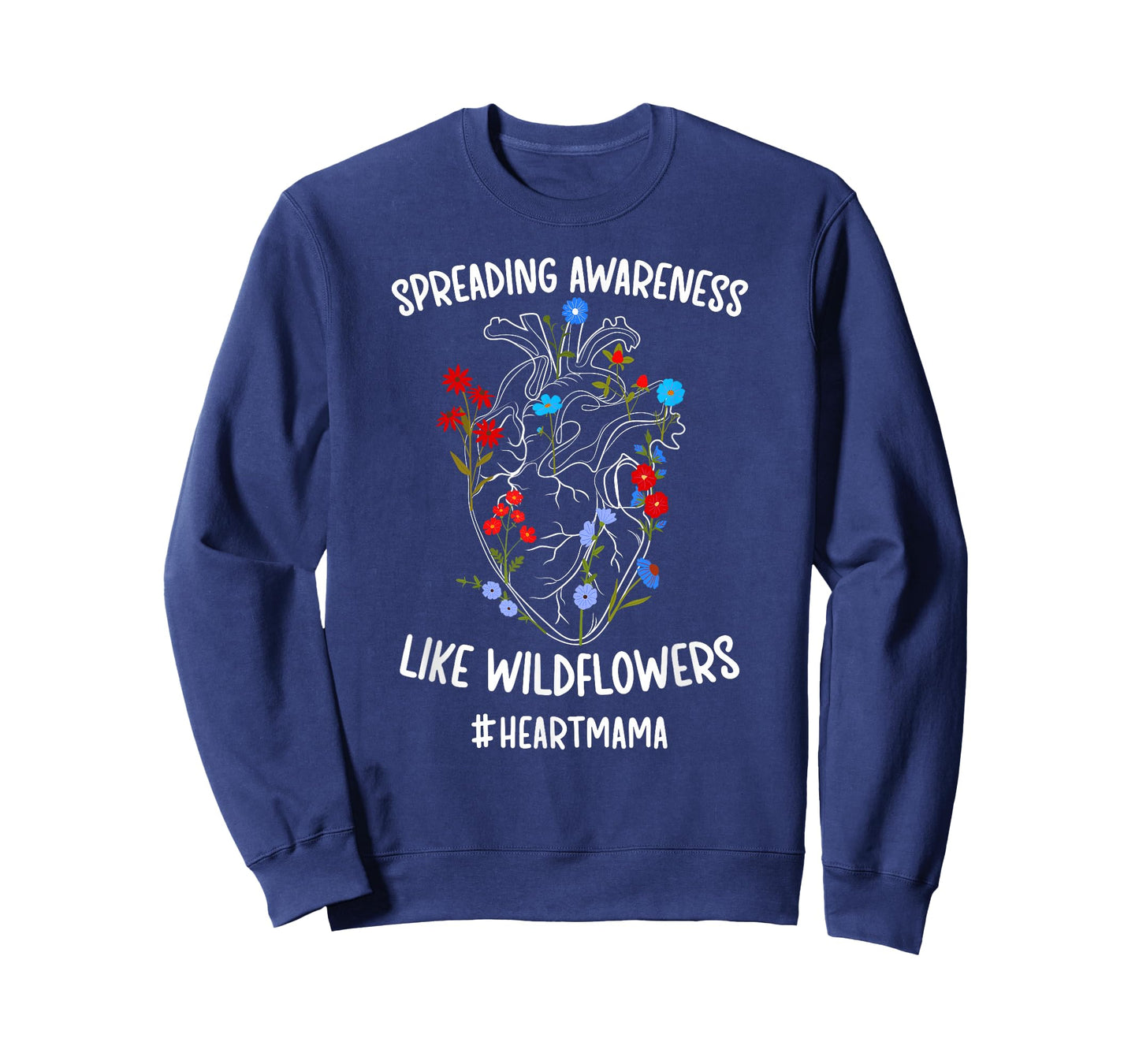 Heart Mama CHD Awareness Proud CHD Mom of A CHD Warrior T-Shirt