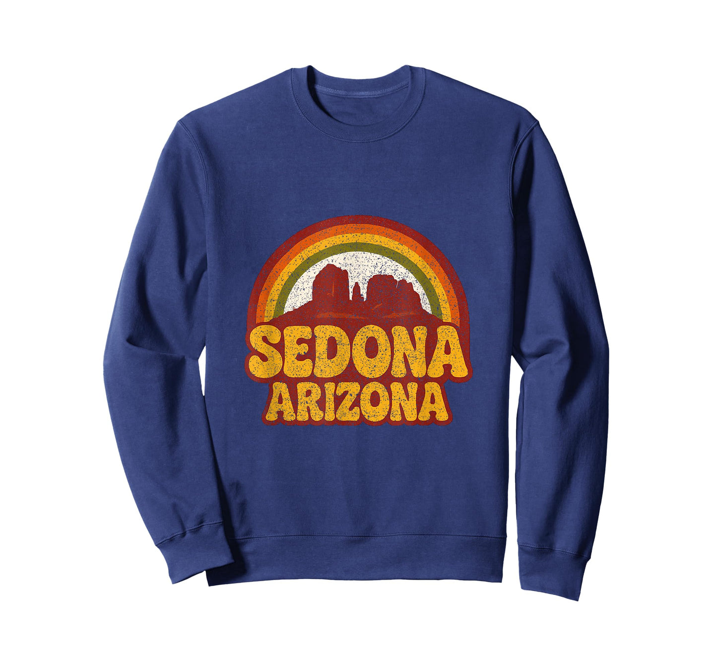 Sedona Arizona Retro Vintage Souvenir Hiking Mountains T-Shirt