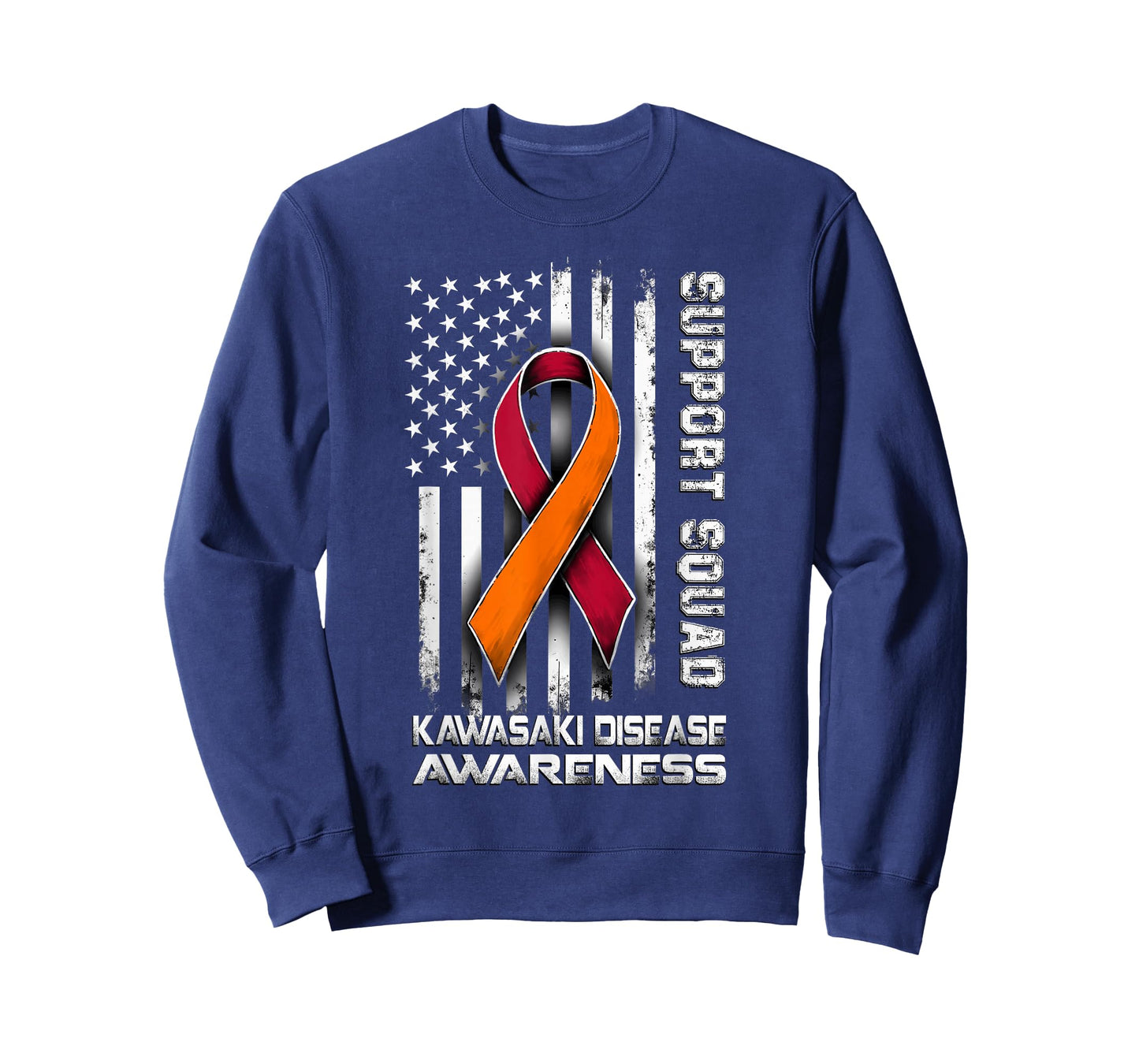 Retro Support Squad Kawasaki Disease Awareness T-Shirt