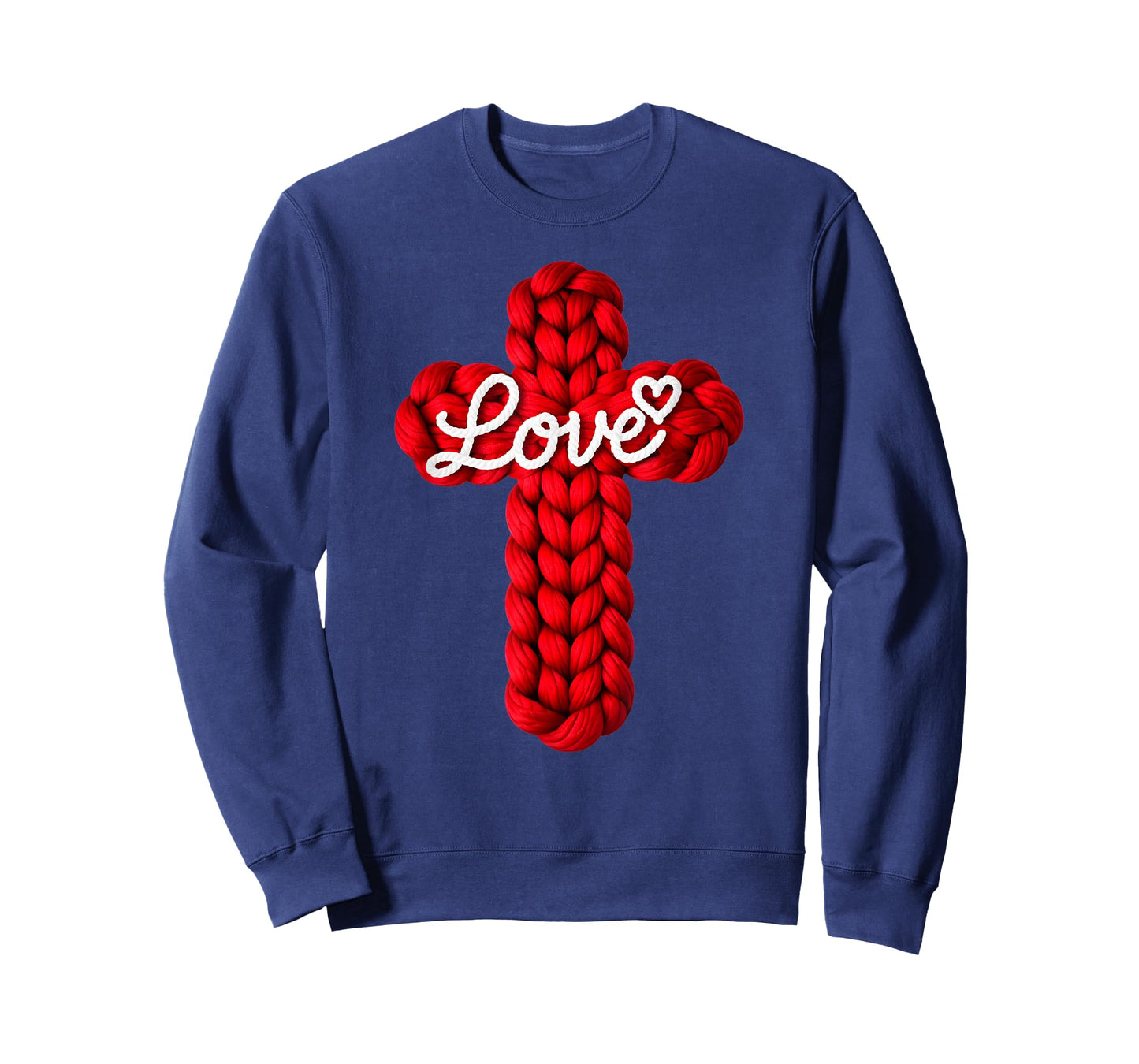 Christian Love Cross Faith Religious Valentines Christmas T-Shirt