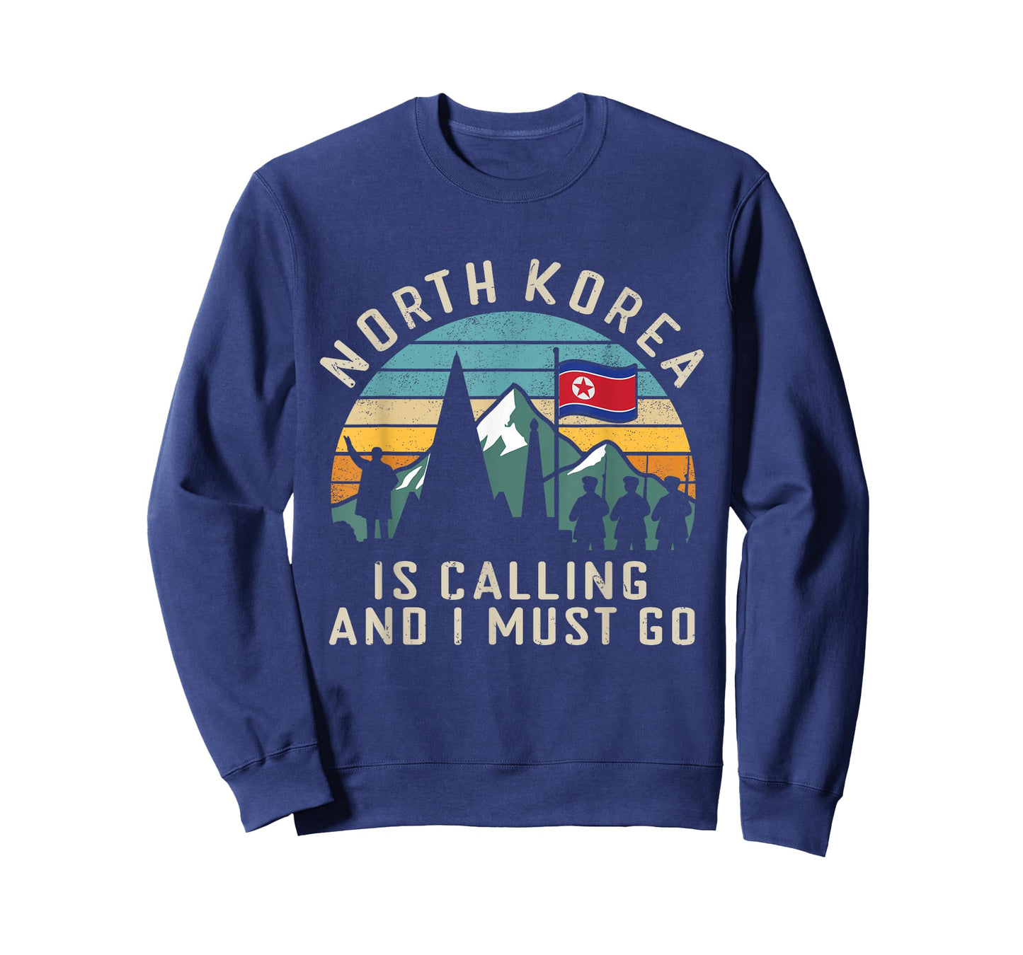 North Korea is Calling and I Must Go Funny Satire Dark Humor T-Shirt