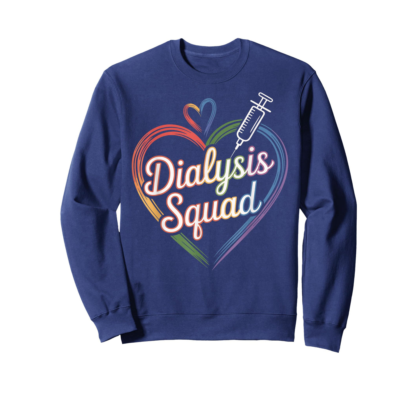 Dialysis Squad Dialysis Nurse Technician Heart T-Shirt