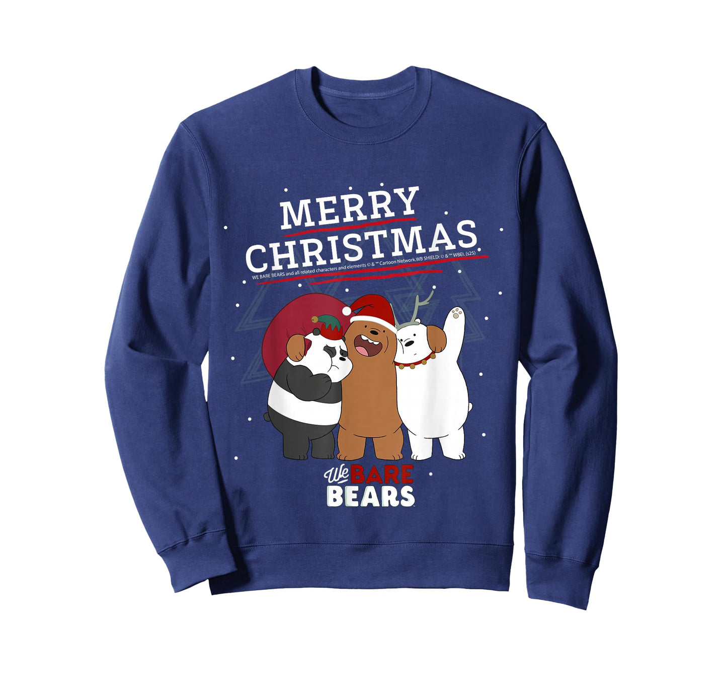 Merry Christmas We Bare Bears Holiday Cheer T-Shirt