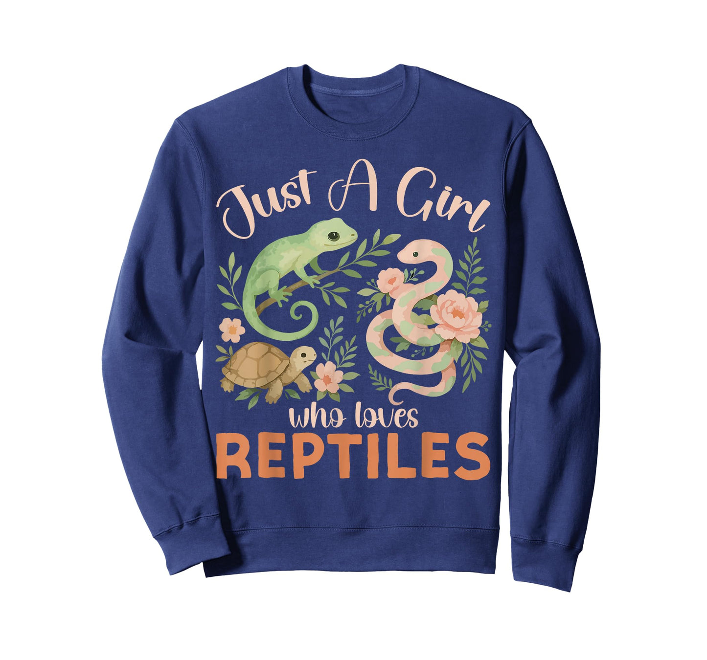 Reptile Lizard Snake Just A Girl Who Loves Reptiles T-Shirt