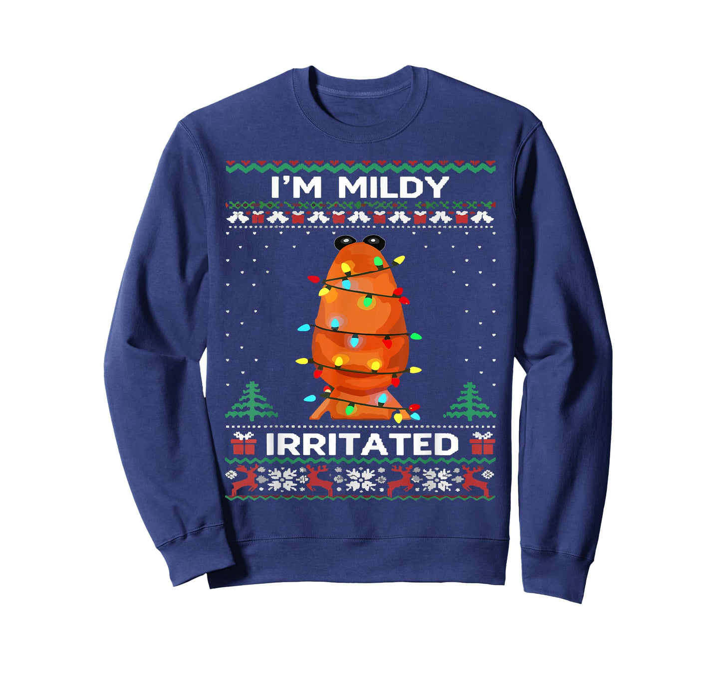 I'm Mildly Irritated Marcus The Worm Christmas Funny Meme T-Shirt