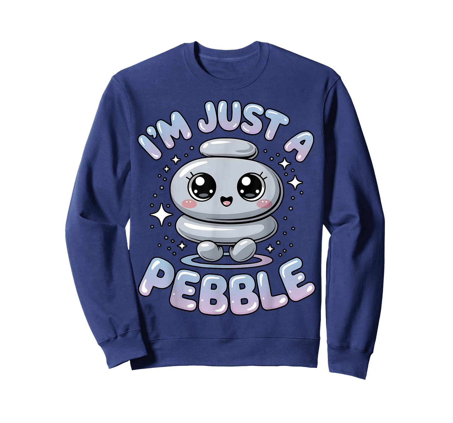 I’m Just a Pebble Funny Minimalist Rock Lover T-Shirt