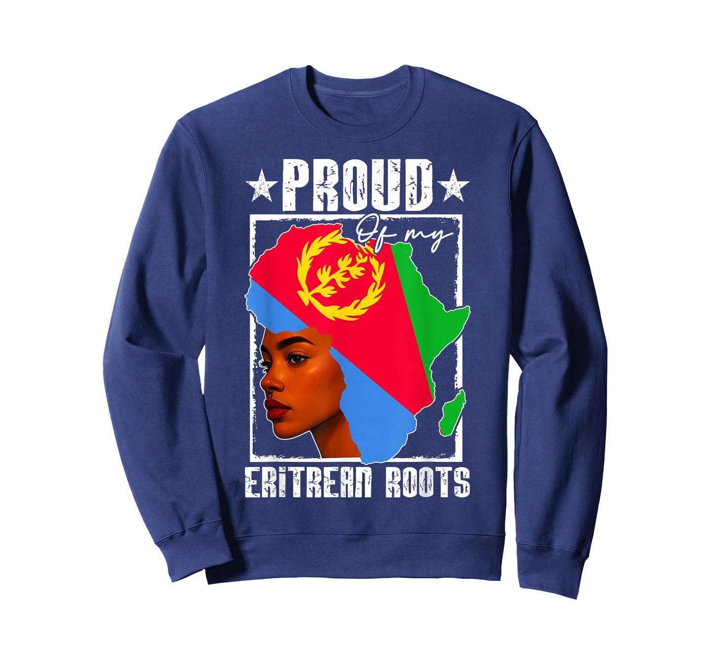 Proud of My Eritrean Roots Black History Month Eritrea Women T-Shirt