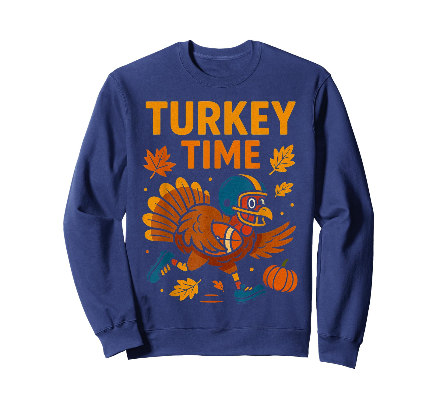 Football Thanksgiving Shirts for Kids Boys Girls Turkey T-Shirt