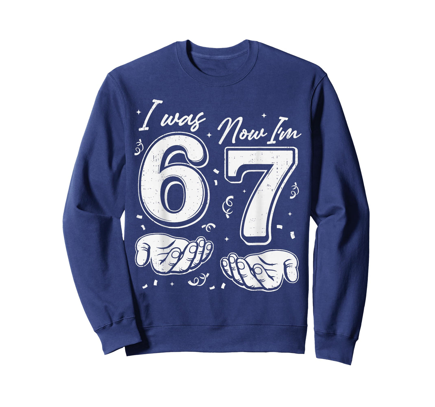 I was 6 Now I'm 7 Year Old Birthday 67 Six Seven Bday Kids T-Shirt