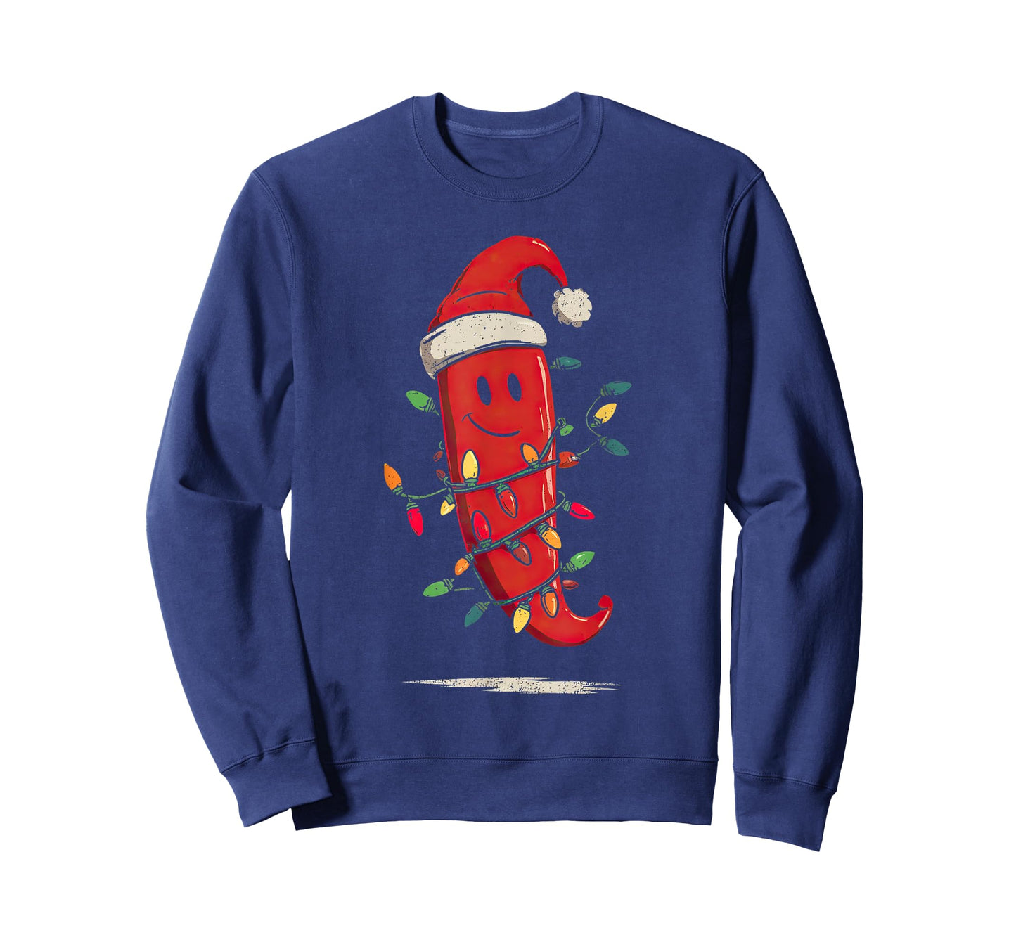 Funny Chili Pepper Christmas Graphics Lights Lover T-Shirt
