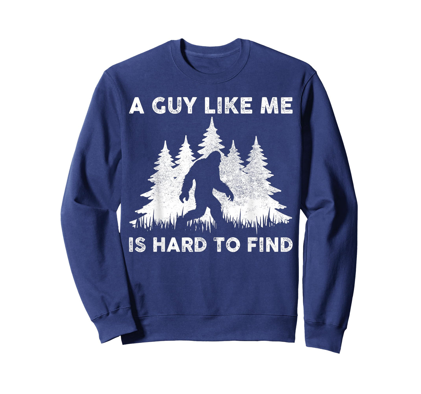 A Guy Like Me is Hard to Fight Retro Bigfoot Men Boy T-Shirt