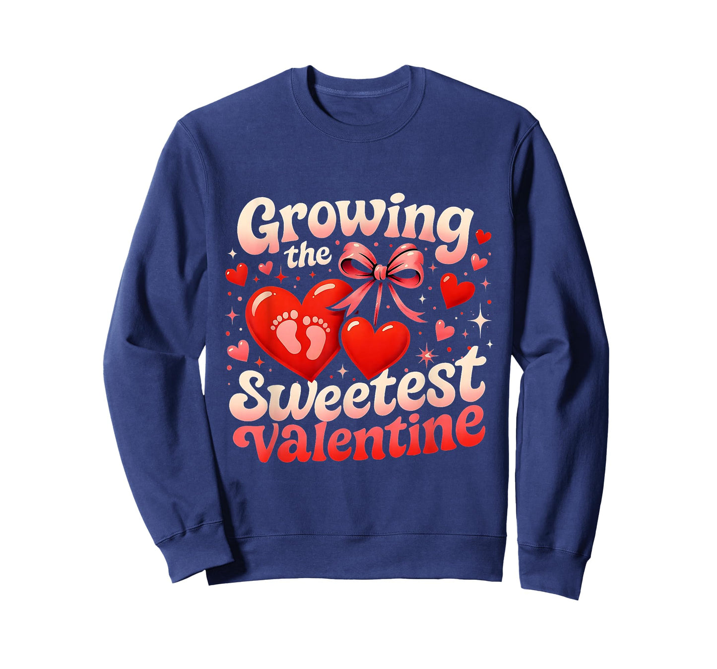 Growing The Sweetest Valentine Pregnancy Announcement T-Shirt