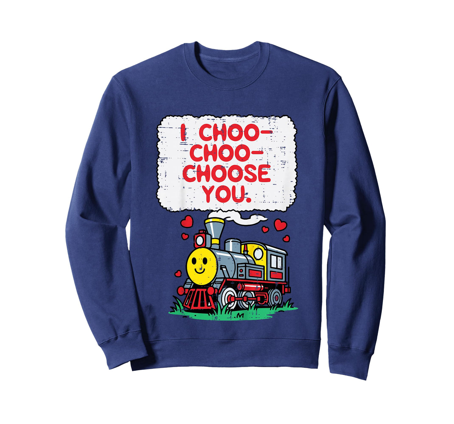 Kids Valentines Day Train I Choo Choose You Boys Kids Toddler T-Shirt