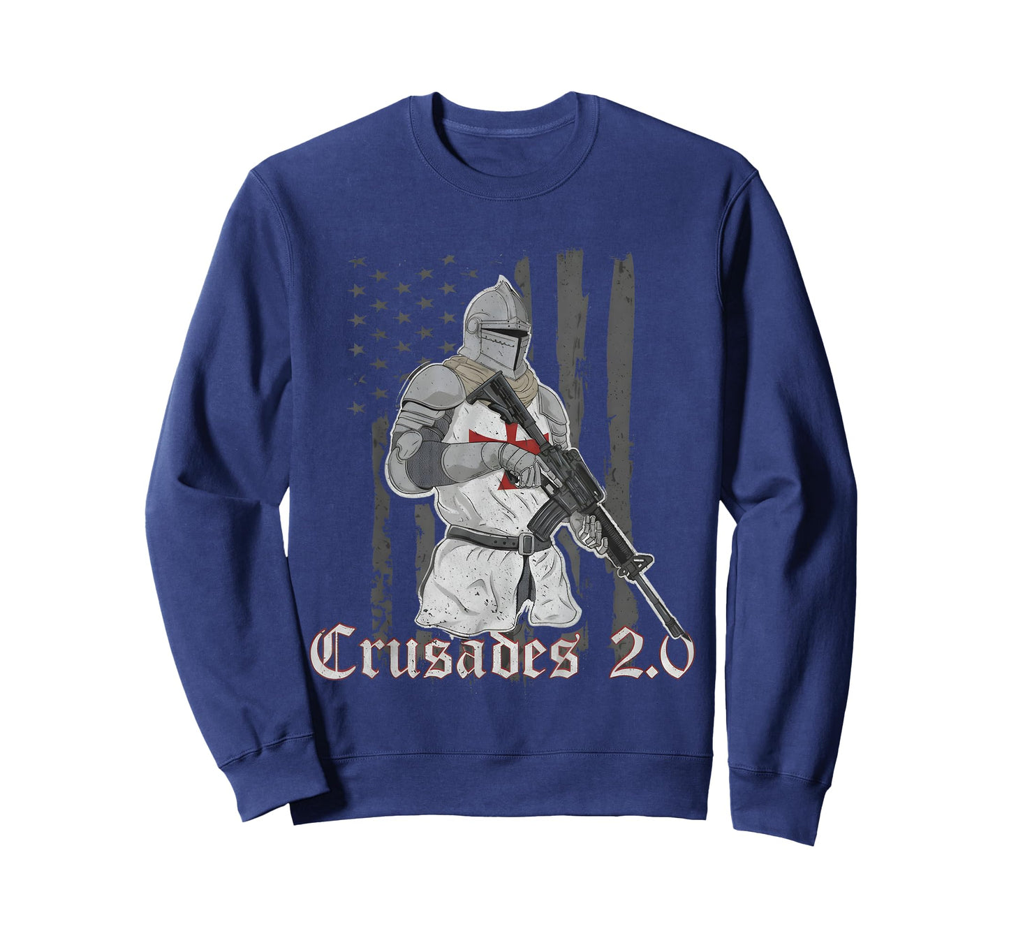 Crusades 2.0 USA American Us Flag Quote T-Shirt