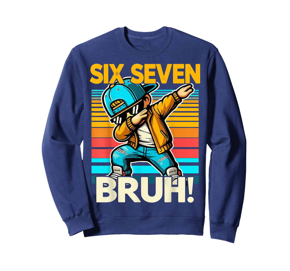 Six Seven Dabbing Boy Bruh 67 T-Shirt