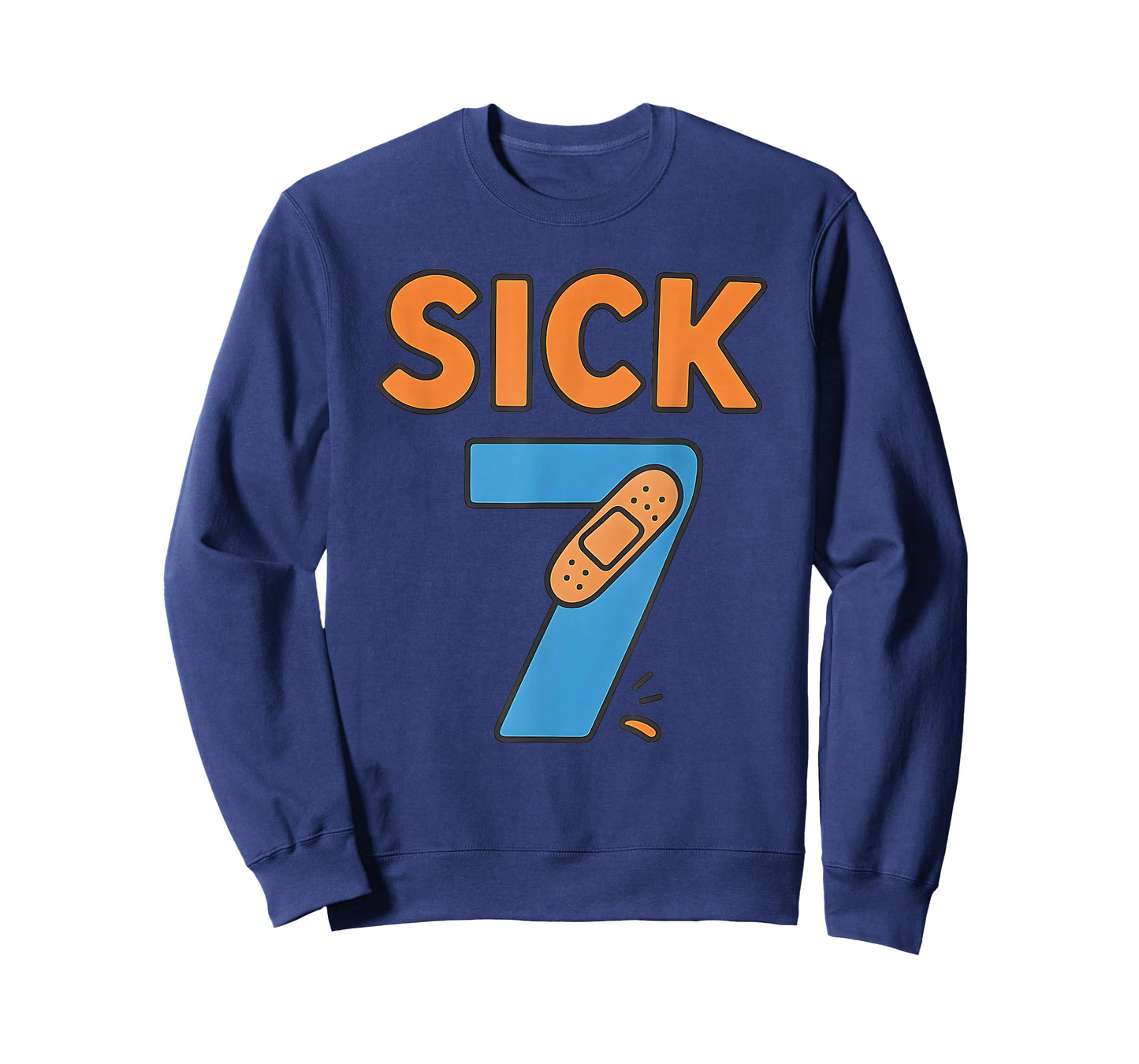 Sick Seven Meme Tee Six Seven Fun Wordplay T-Shirt