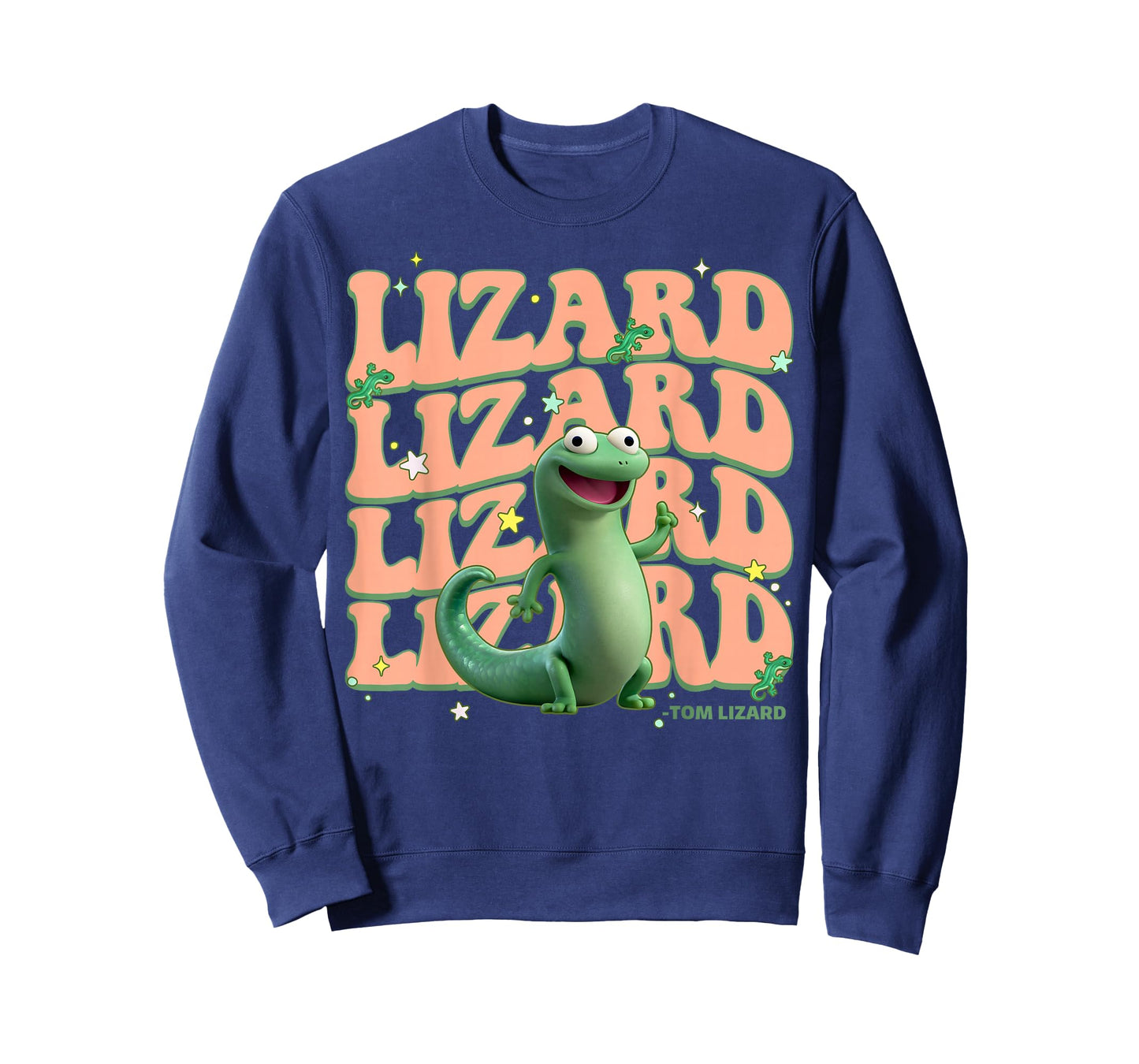Disney Pixar Hoppers Cute Tom Lizard Groovy Poster T-Shirt
